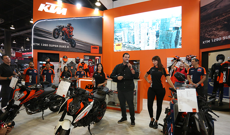 KTM con fuerza en Expo Moto CDMX