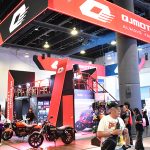 Amilillia Group en Expo Moto CDMX con sus marcas QJMOTOR, TRECK, KOVE y BENDA
