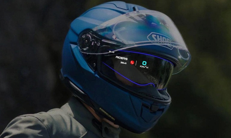 Shoei GT-Air 3 Smart HUD: innovación avanzada en cascos conectados