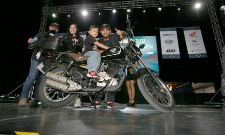 Emmanuel Rojas Domínguez salió rodando de Expo Moto CDMX con una Cougar