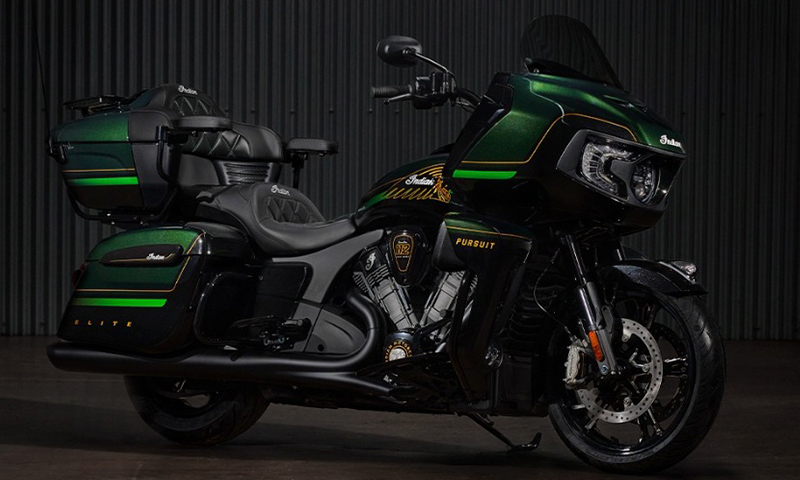 De estilo imponente y sofisticado, Indian Pursuit Elite