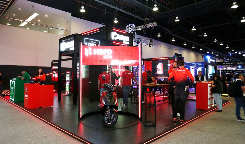 Hero Motos conquista Expo Moto CDMX, con potencia y tecnología