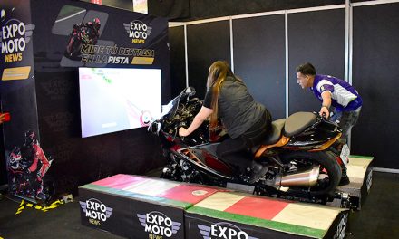 Adrenalina digital, el simulador oficial de MotoGP que conquistó a los visitantes en Expo Moto CDMX
