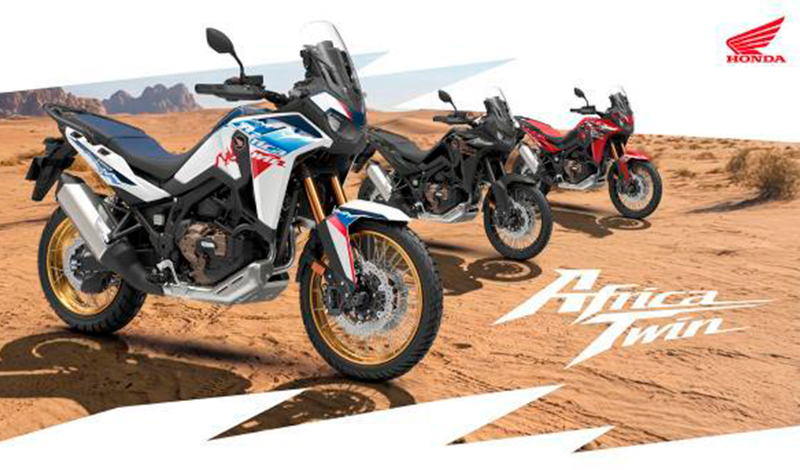 La Honda Africa Twin 1100 se renueva para 2026 con nuevas decoraciones