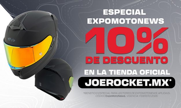 Joe Rocket México equipa a los lectores de Expo Moto News