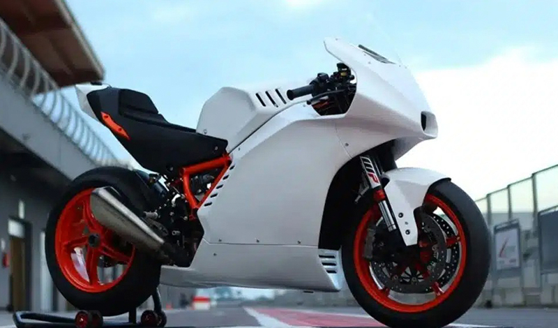 Krämer transforma la KTM Super Duke en un auténtico modelo vanguardista de circuito