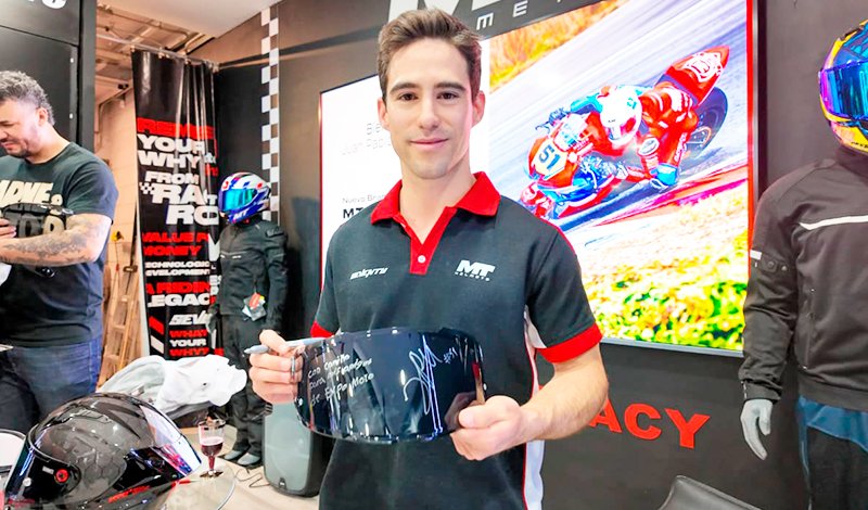 Juan Pablo Urióstegui fortalece su proyección europea con nuevo patrocinio y salto a Moto2