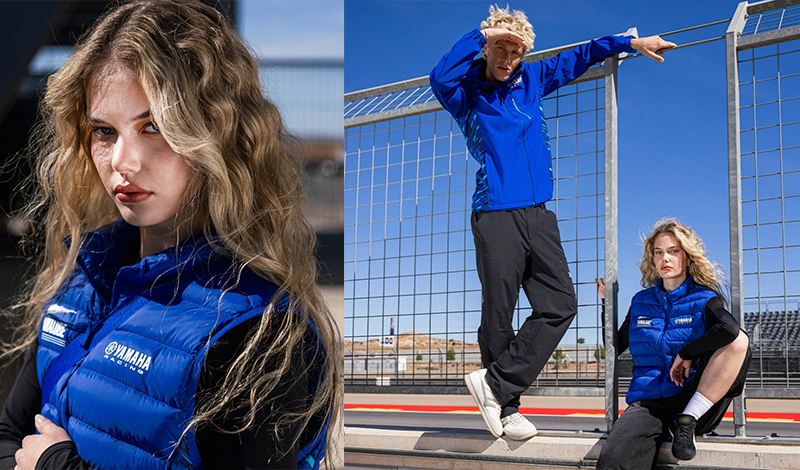 Yamaha lleva la adrenalina del paddock a las calles con su colección azul