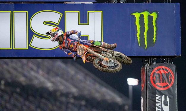 Eli Tomac vuelve a dominar Daytona en el Campeonato AMA Supercross
